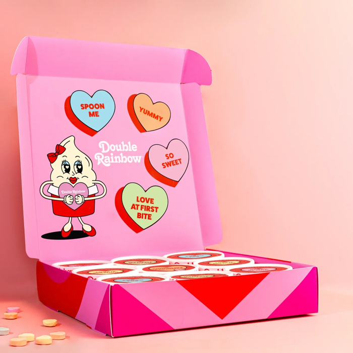 Double Rainbow Ice Cream Relaunches Limited Edition Valentine’s Day Gift Box with Locally Sourced California Dairy Double Rainbow Ice Cream Relaunches Limited Edition Valentine’s Day Gift Box with Locally Sourced California Dairy