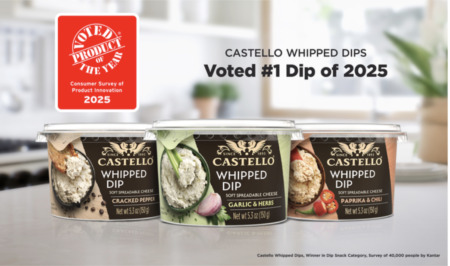Castello Whipped Dips Voted #1 Dip of 2025 Castello Whipped Dips Voted #1 Dip of 2025