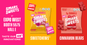 SmartSweets Enters New Category With Juicy & Fruity SweetChews, Debuts New Flavor Profile With Sweet & Spicy Cinnamon Bears At Expo West