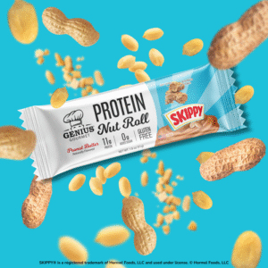 Genius Gourmet Partners with SKIPPY to Launch Protein Nut Rolls