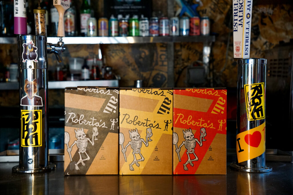 Sicilian Boxed Natural Wine Brand Alileo And Roberta’s Pizza Announce Collaboration