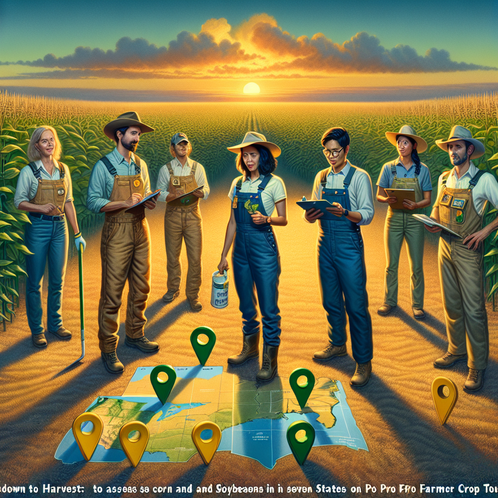 Countdown to Harvest: Scouts to Assess Corn and Soybeans in Seven States on Pro Farmer Crop Tour Countdown to Harvest: Scouts to Assess Corn and Soybeans in Seven States on Pro Farmer Crop Tour