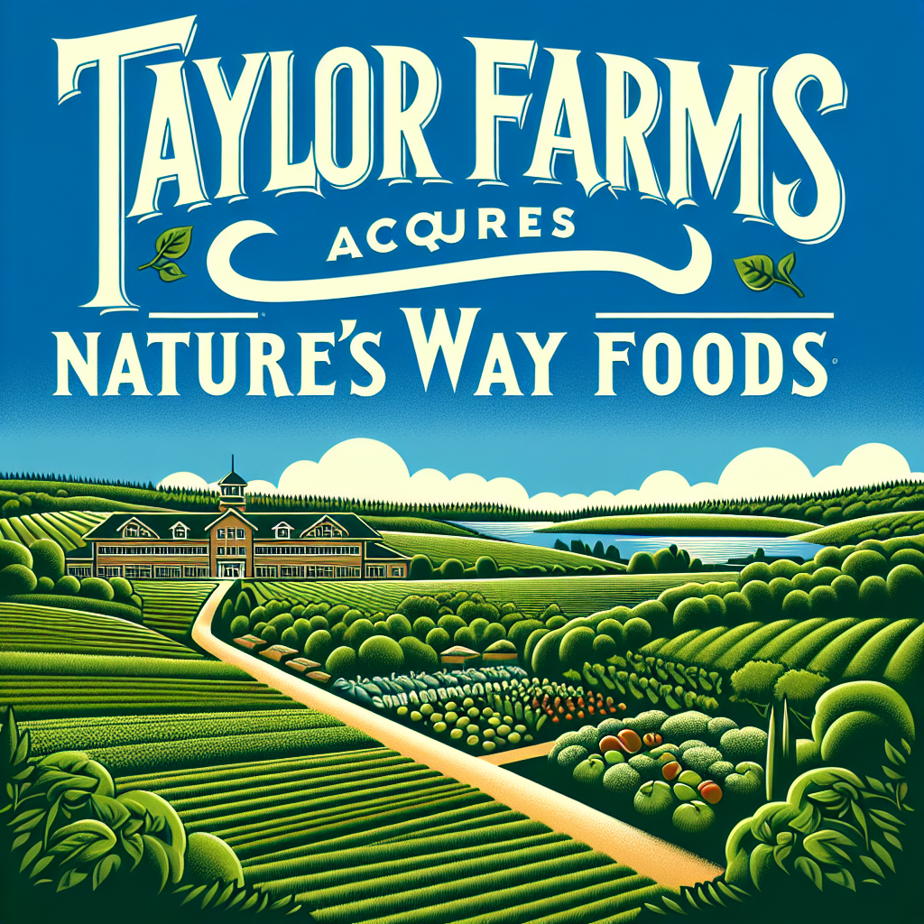 Taylor Farms Acquires Natures Way Foods Taylor Farms Acquires Natures Way Foods