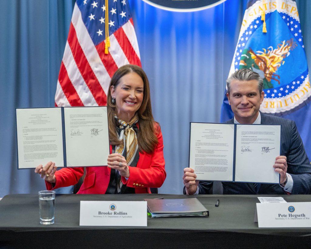 USDA and DoW Advance Key Parts of the National Farm Security Action Plan